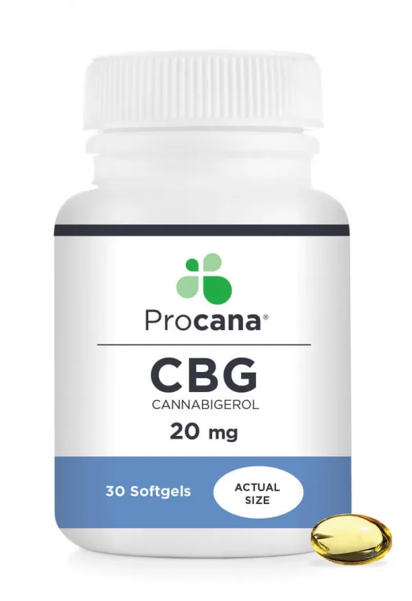 CBG 20 mg Softgels