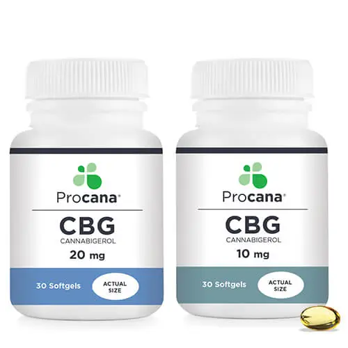 CBG Softgels and Capsules