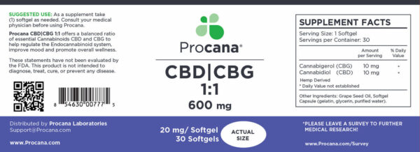 Procana CBD 600 mg