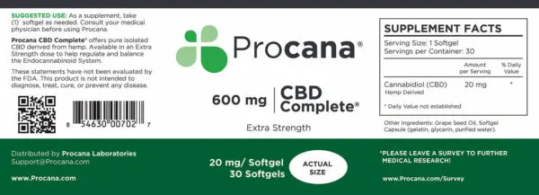 CBD Complete® Softgels