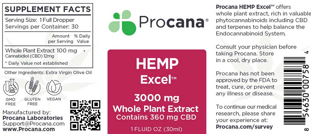 hemp-tincture-hemp-excel-label-thumbnail Procana HEMP Excel™ Tincture